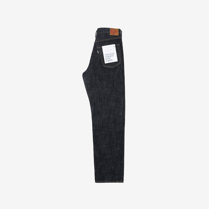 Omoto Denim 0811 15.5oz slub nep selvedge denim wide tapered jeans Japan