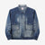 Fullcount Hollywood Dude denim jacket used wash selvedge western style short boxy fit Japan front
