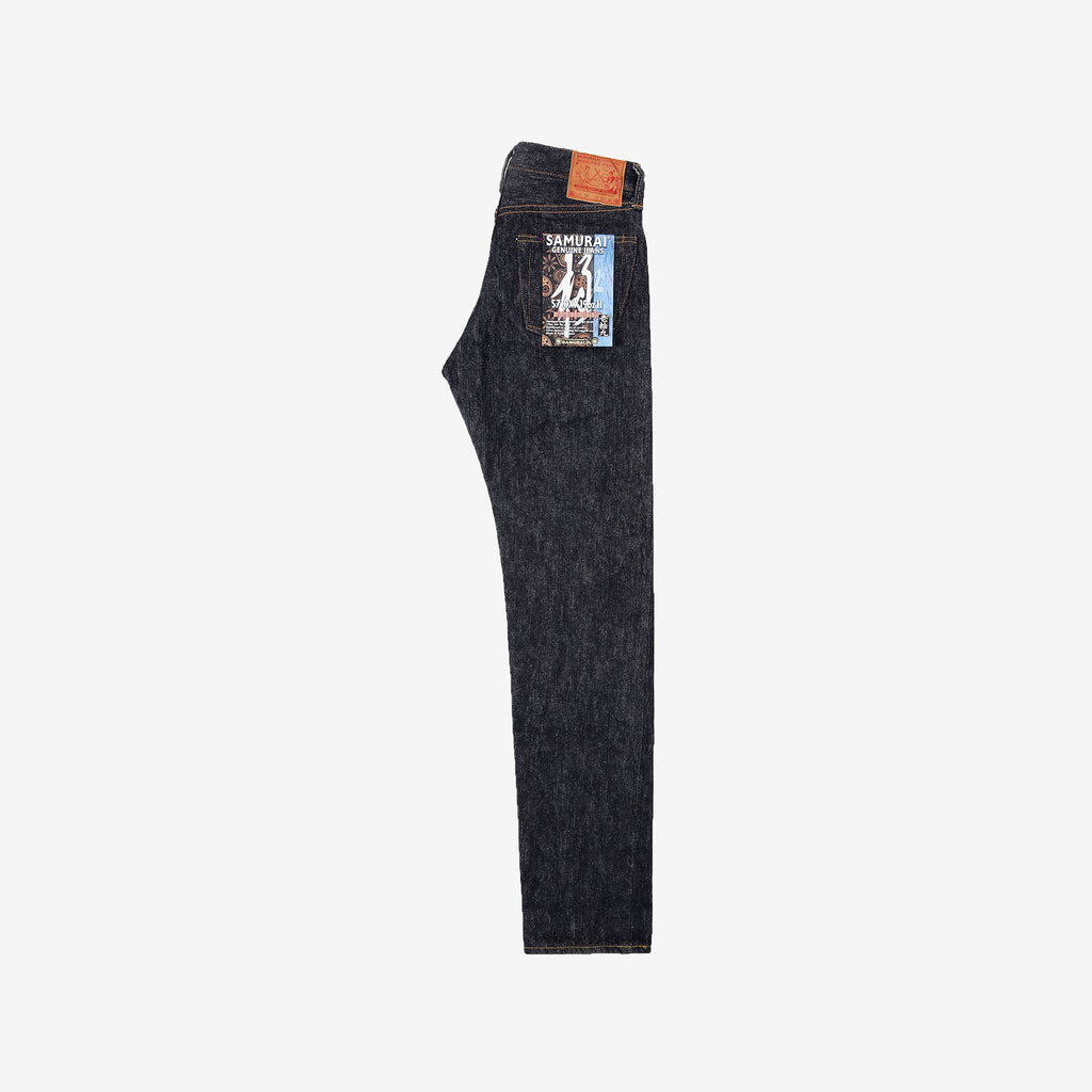 Samurai Jeans S710XX 19oz Kiwami selvedge denim slim straight fit front view