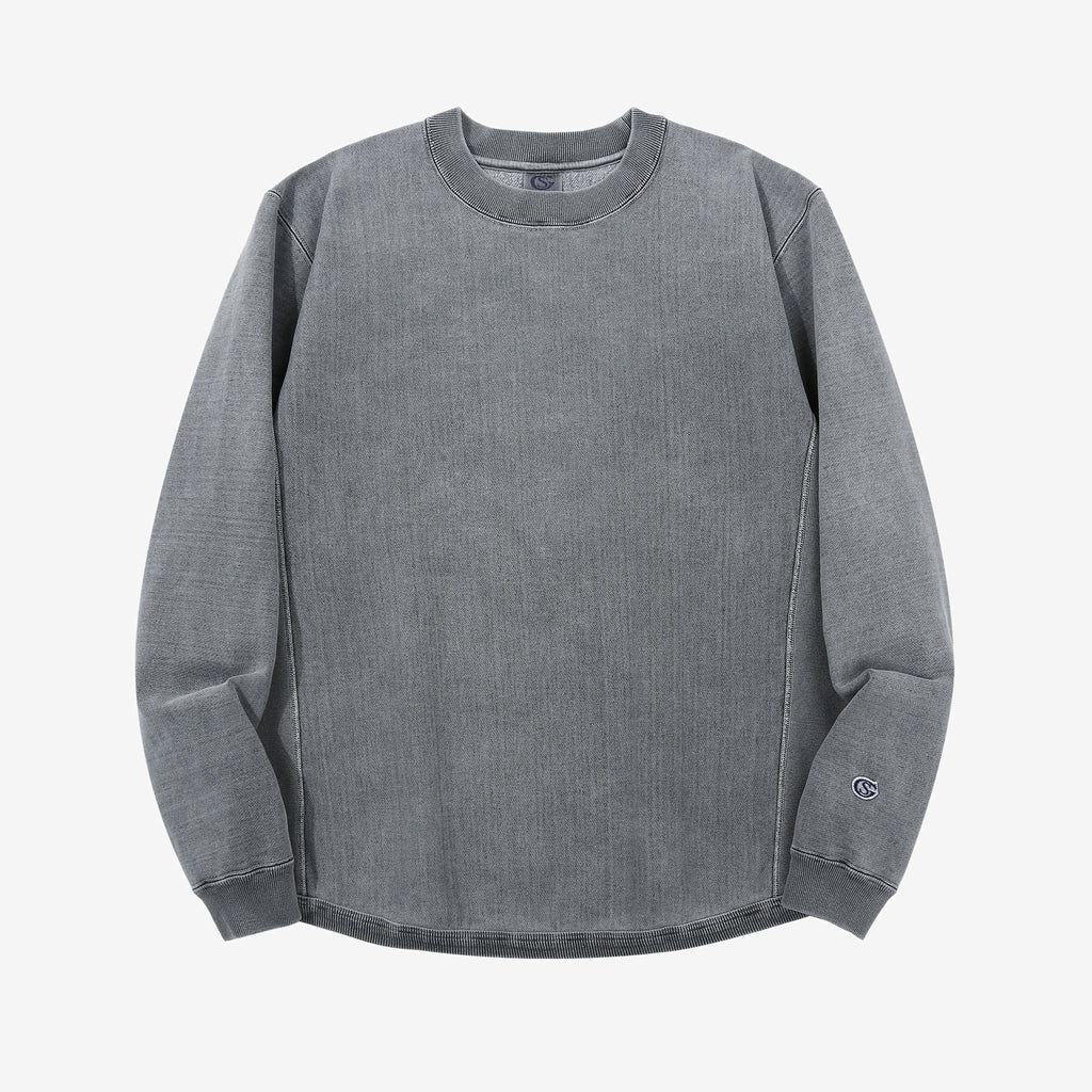 Sugar & Co SGR-RS01 reverse sweatshirt faded black front view