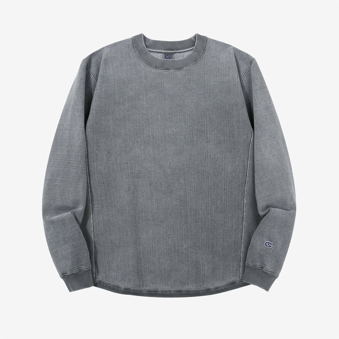 Sugar & Co SGR-RS01 reverse sweatshirt faded black front view