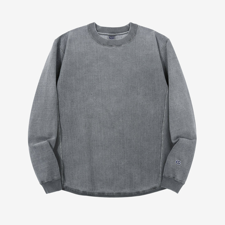 Sugar & Co SGR-RS01 reverse sweatshirt faded black front view