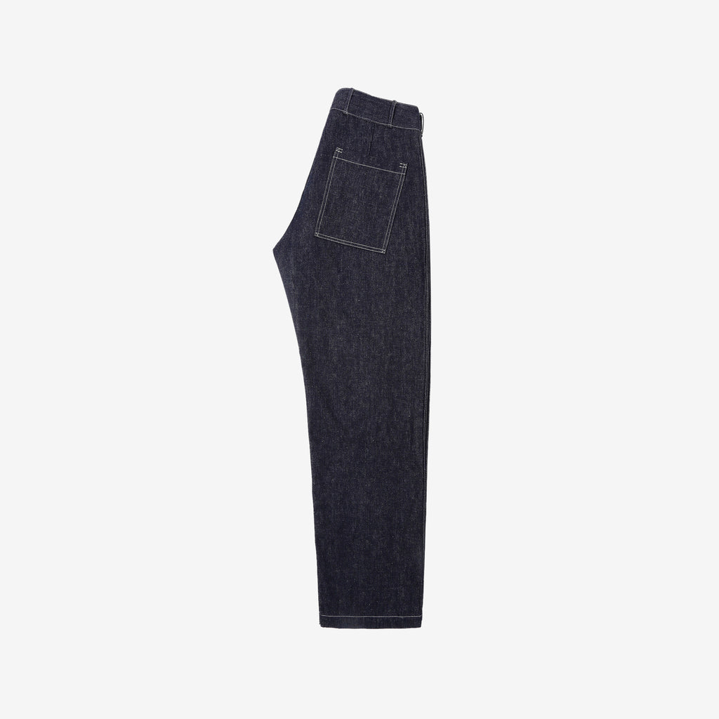 Warehouse & Co. 1930s WPA Double Knee Denim Trousers Light-Ounce Selvedge Denim Made In Japan Front