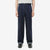Boncoura Cotton Linen Indigo Denim Baker Pants – Model Front View