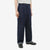 Boncoura Cotton Linen Indigo Denim Baker Pants – Model Front Side View