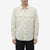 DALEE’S & CO. BF.49 Lightweight Flannel Shirt in Natural – Model Front View