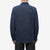 DELUXEWARE 7630A 12oz Selvedge Denim Flannel Shirt Indigo Model Back
