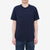 Deluxeware SDTS-00 10.5oz loopwheeled T-shirt made in Japan heavyweight crew neck blue