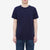Deluxeware MTS-00 7.5oz loopwheeled T-shirt made in Japan crew neck blue