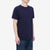 Deluxeware MTS-00 7.5oz loopwheeled T-shirt made in Japan crew neck blue