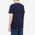 Deluxeware MTS-00 7.5oz loopwheeled T-shirt made in Japan crew neck blue