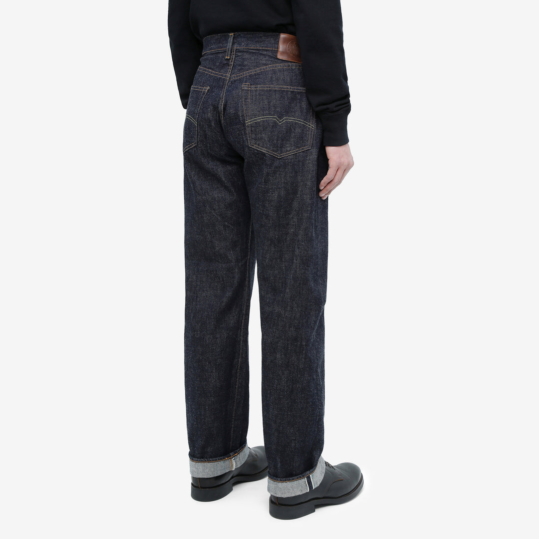 Moto Motor New Vintage 13oz Selvedge Denim 1947 Model Regular Straight Fit Japanese denim jeans back