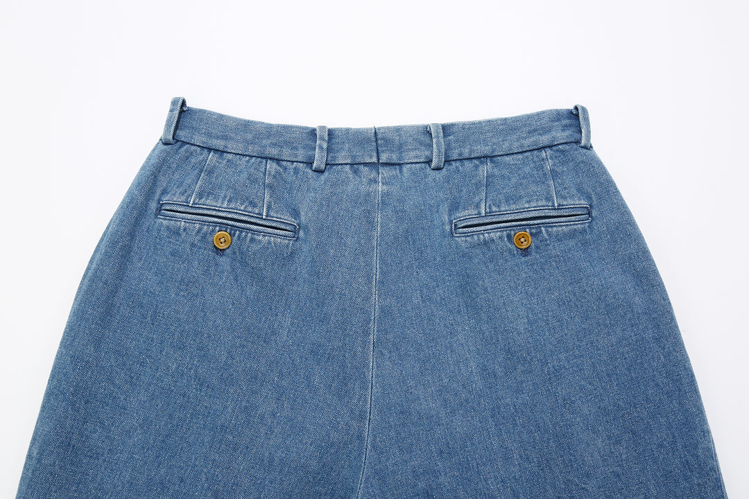 NEAT 24-01NC-SD Sea Island Cotton 12.2oz Denim Chinos – Vintage Wash