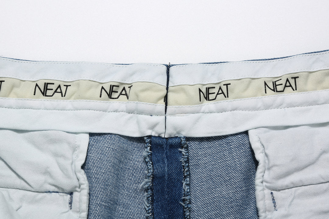 NEAT 24-01NC-SD Sea Island Cotton 12.2oz Denim Chinos – Vintage Wash