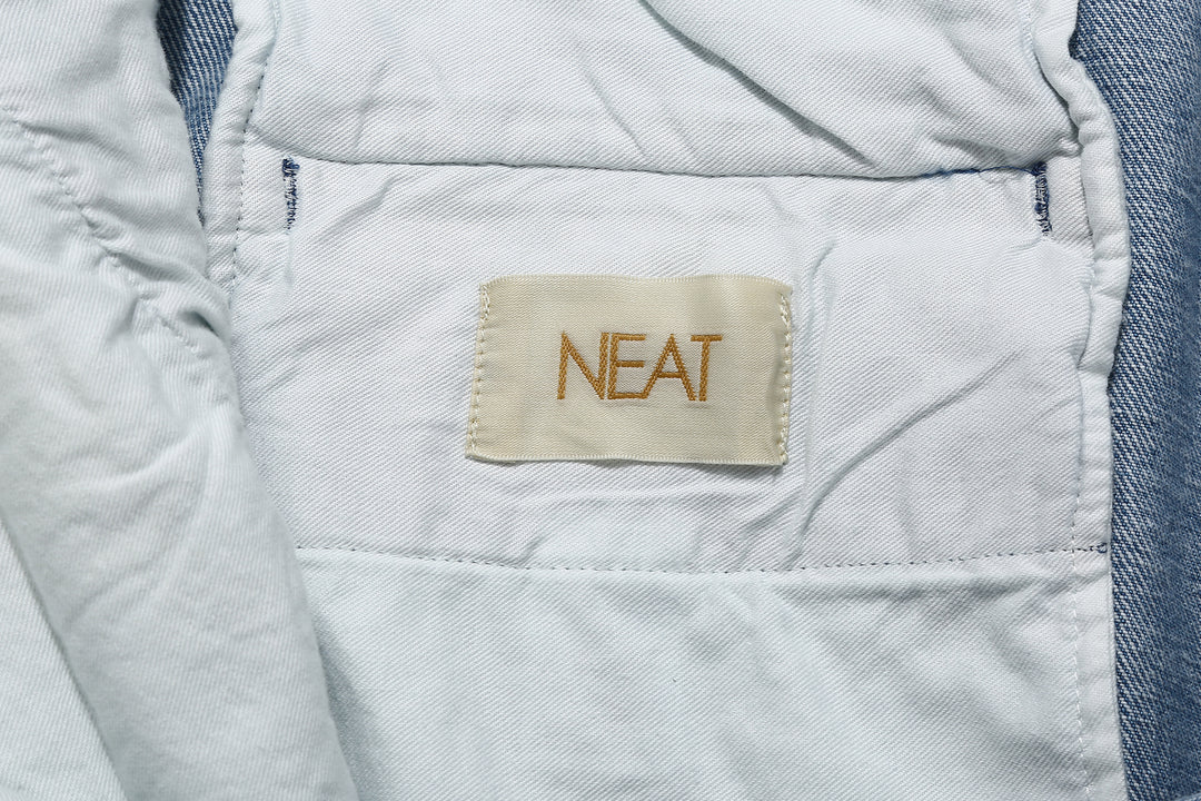NEAT 24-01NC-SD Sea Island Cotton 12.2oz Denim Chinos – Vintage Wash