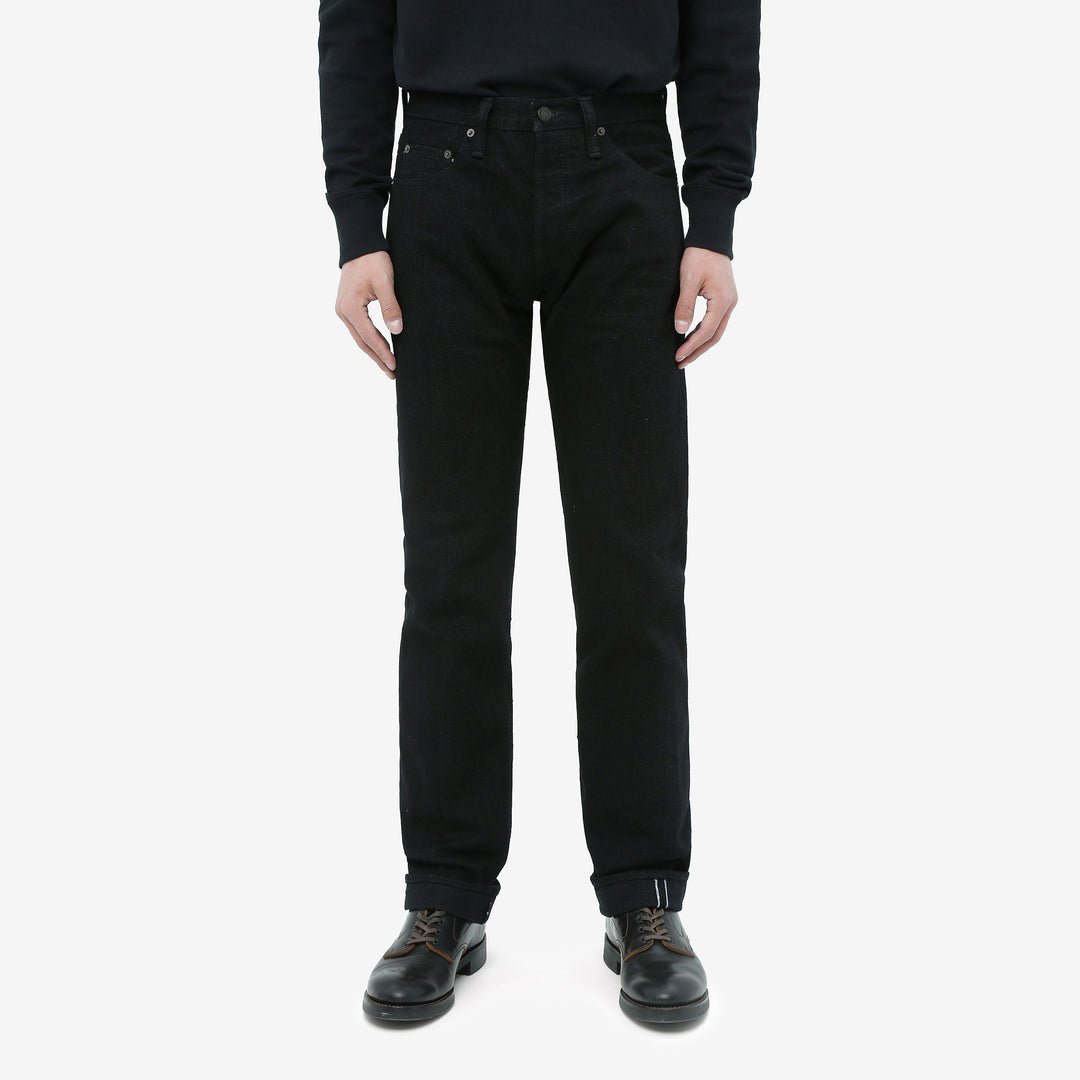 Pure Blue Japan black selvedge denim XX-003 regular straight jeans Japan wear image front