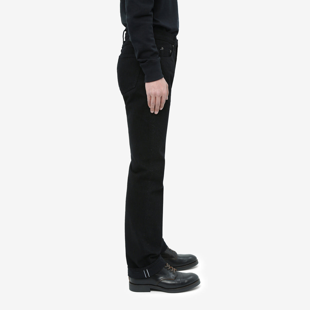 Pure Blue Japan black selvedge denim XX-003 regular straight jeans Japan side