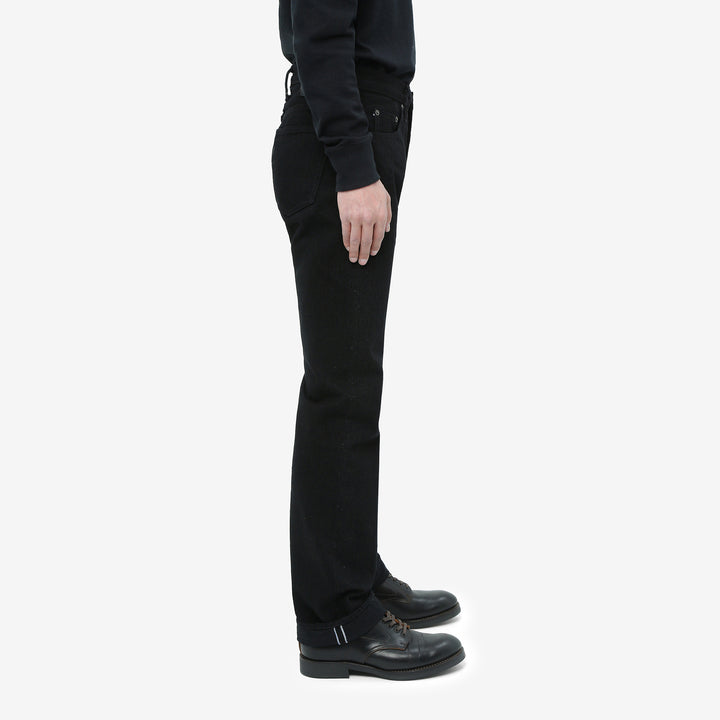 Pure Blue Japan black selvedge denim XX-003 regular straight jeans Japan side