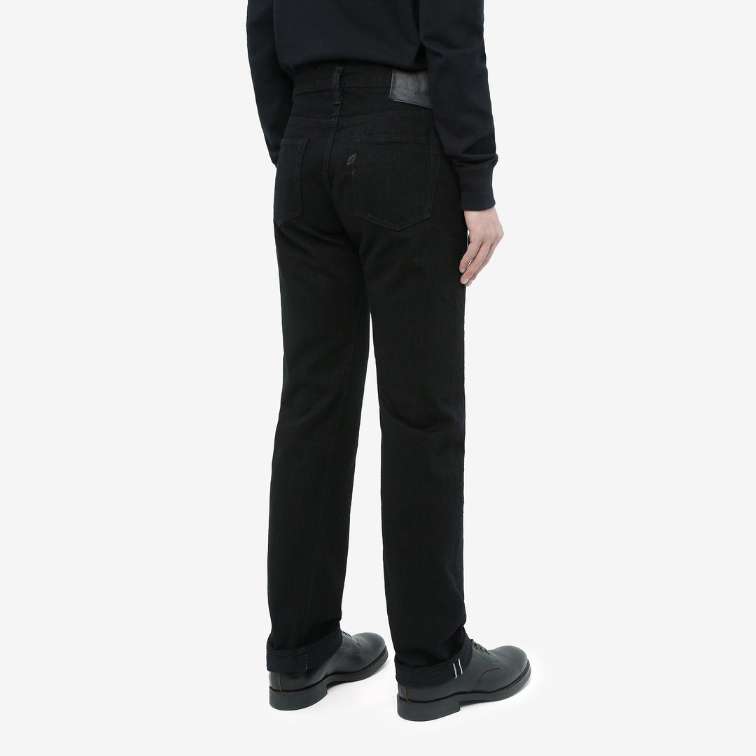 Pure Blue Japan black selvedge denim XX-003 regular straight jeans Japan wear image back