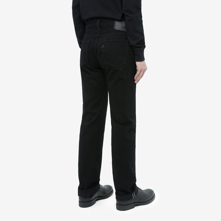 Pure Blue Japan black selvedge denim XX-003 regular straight jeans Japan wear image back