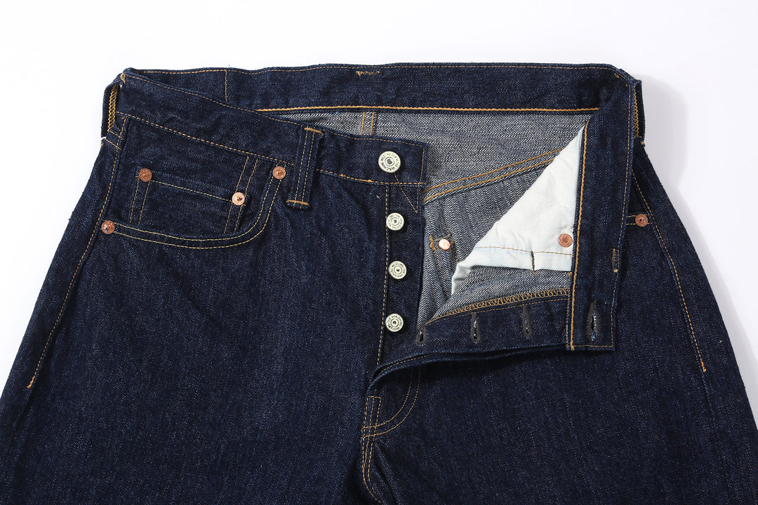Freewheelers Vanishing West Lot 601XX 1951 14oz selvedge denim jeans slim straight fit indigo Japan