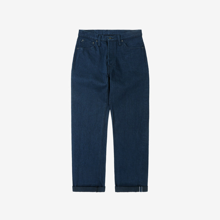 Pure Blue Japan OCE-002 14oz Oceanic Indigo Selvedge Jeans – Front View