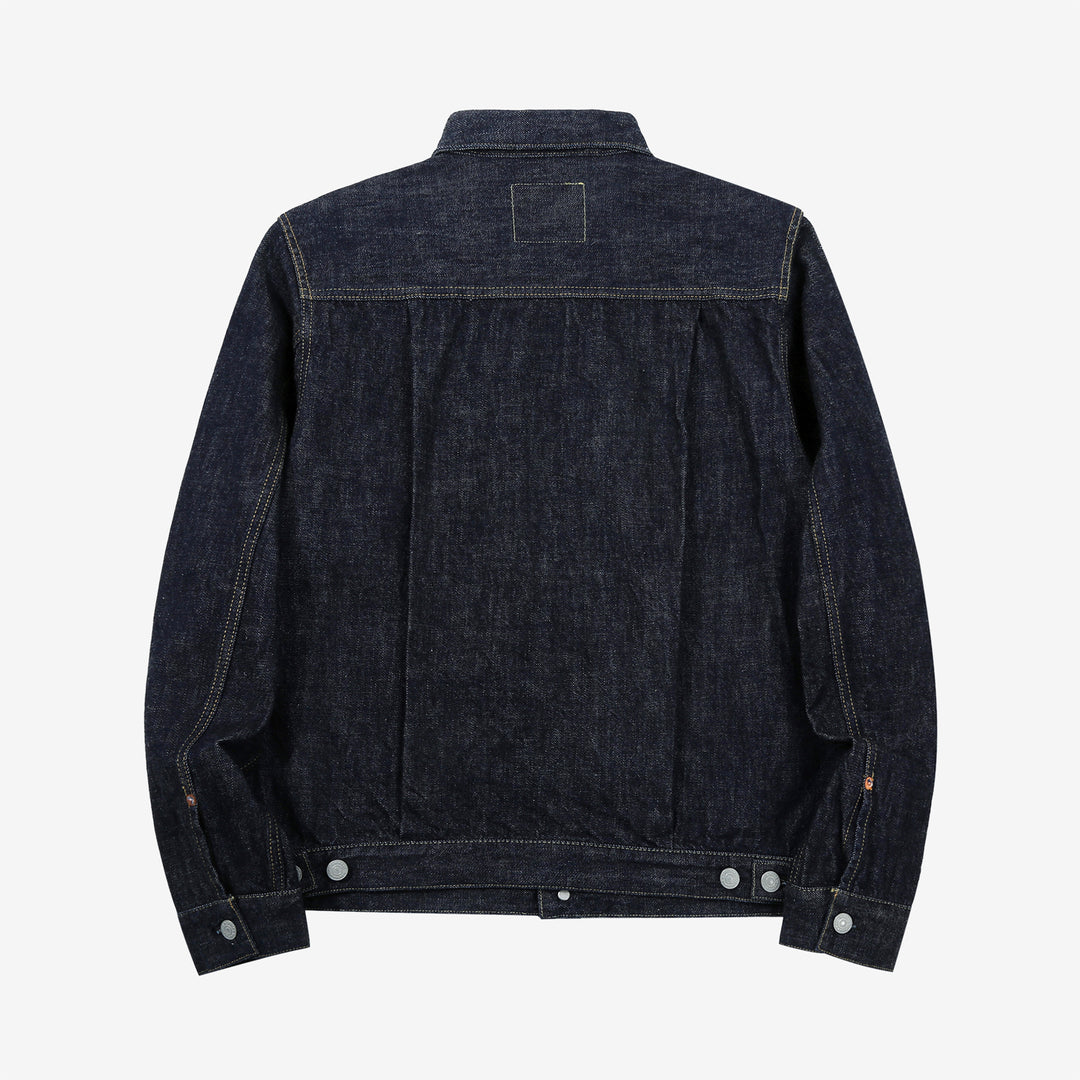 Omoto Denim 3215 13.5oz selvedge Type 2 denim jacket made in Japan back
