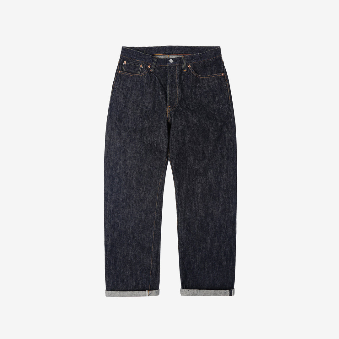 Samurai Jeans S310XX19ozII "Kiwami" Selvedge Denim - Wide Straight Fit - Full Front View