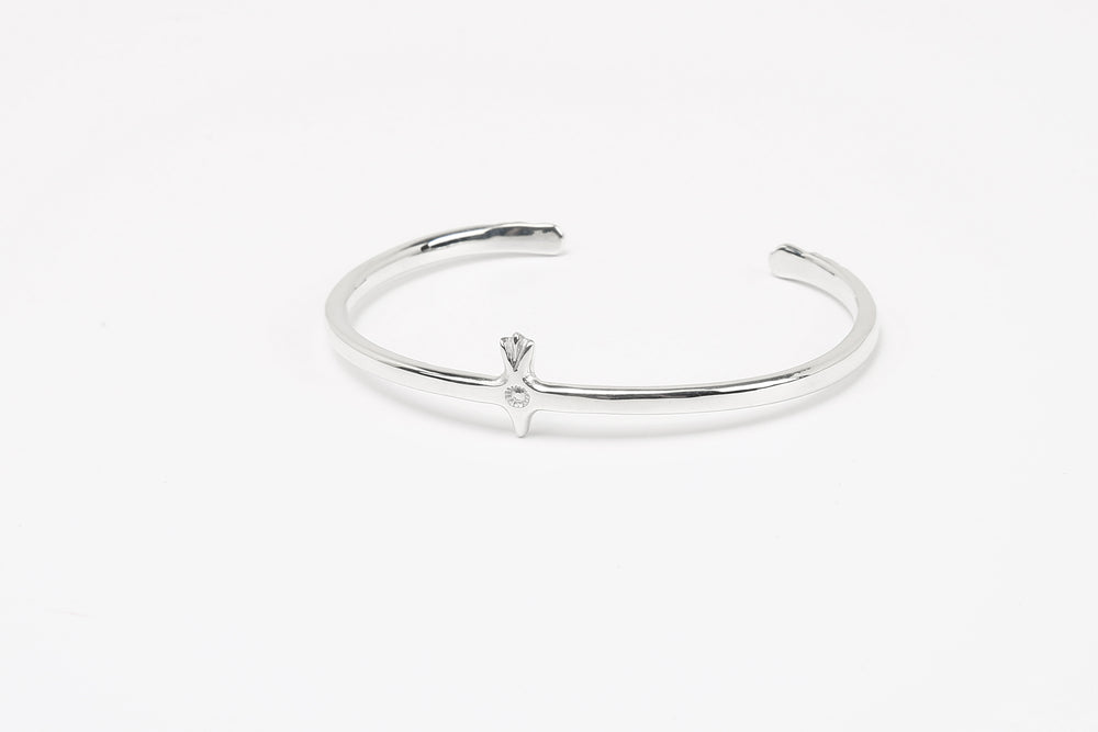 Moto BC-01 eagle silver bangle native style handmade silver bracelet Japan