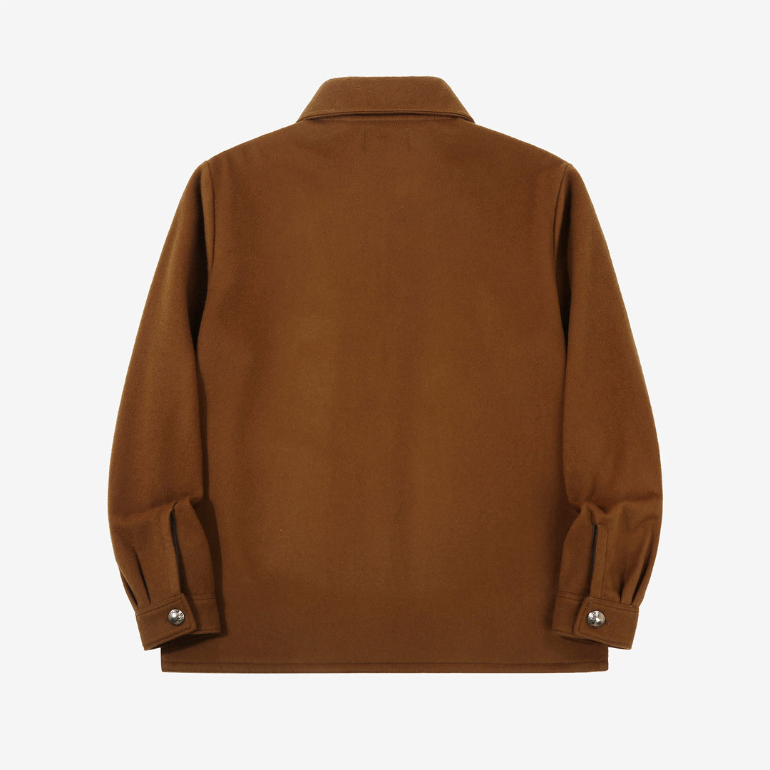 Stevenson Overall Brave Man BM2 Navajo shirt golden brown back view