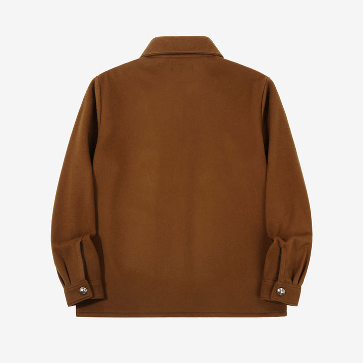 Stevenson Overall Brave Man BM2 Navajo shirt golden brown back view