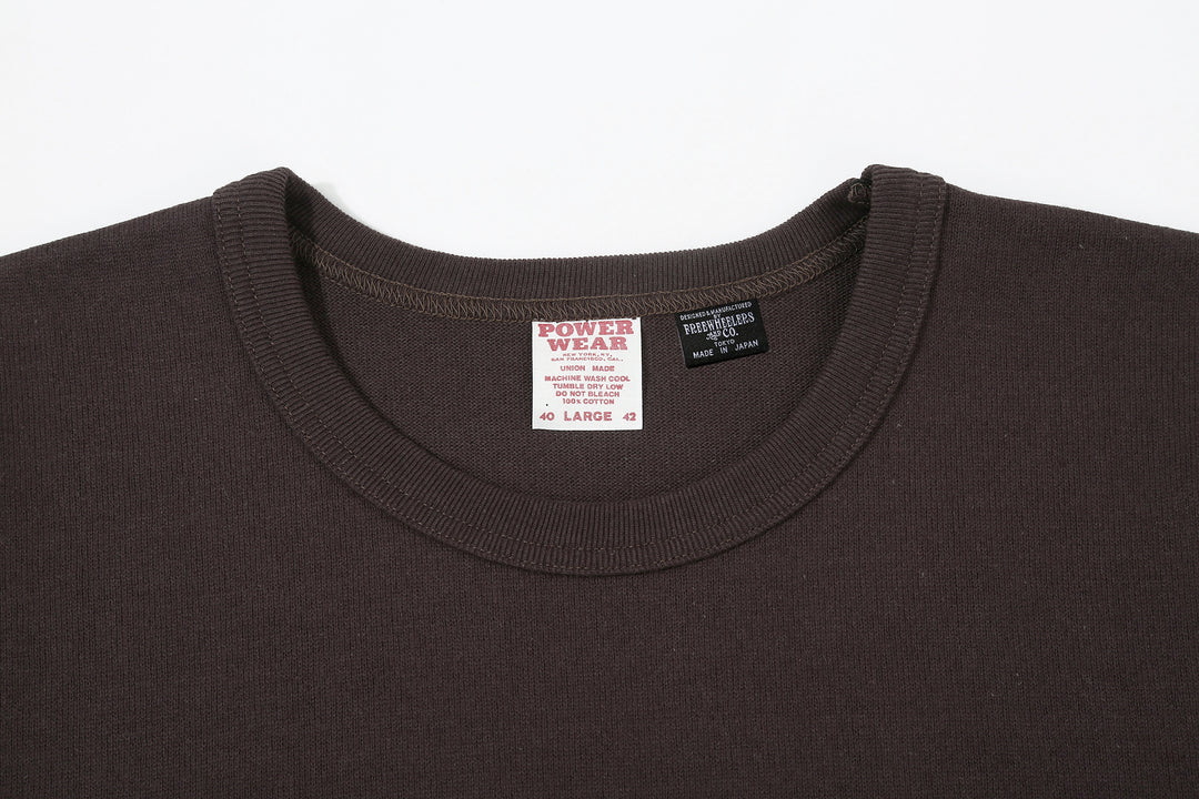 Freewheelers 2625009 Heavyweight Solid Pocket T-Shirt in Jet Black – Power Wear Neck Label