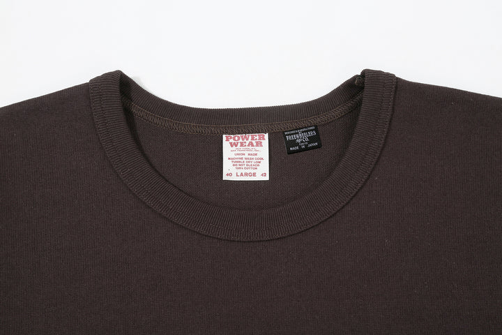 Freewheelers 2625009 Heavyweight Solid Pocket T-Shirt in Jet Black – Power Wear Neck Label