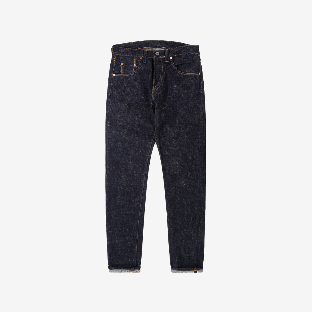 Samurai Jeans S211VX Benkei 17oz selvedge denim relaxed tapered fit front view_2