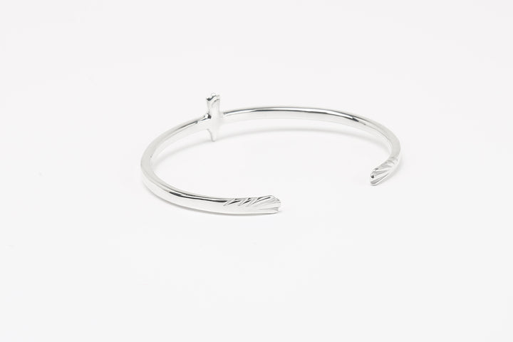 Moto BC-01 eagle silver bangle native style handmade silver bracelet Japan