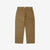 WASEW WSW-25A-011 herringbone twill mechanical pants coyote made in Japan straight fit work pants front view