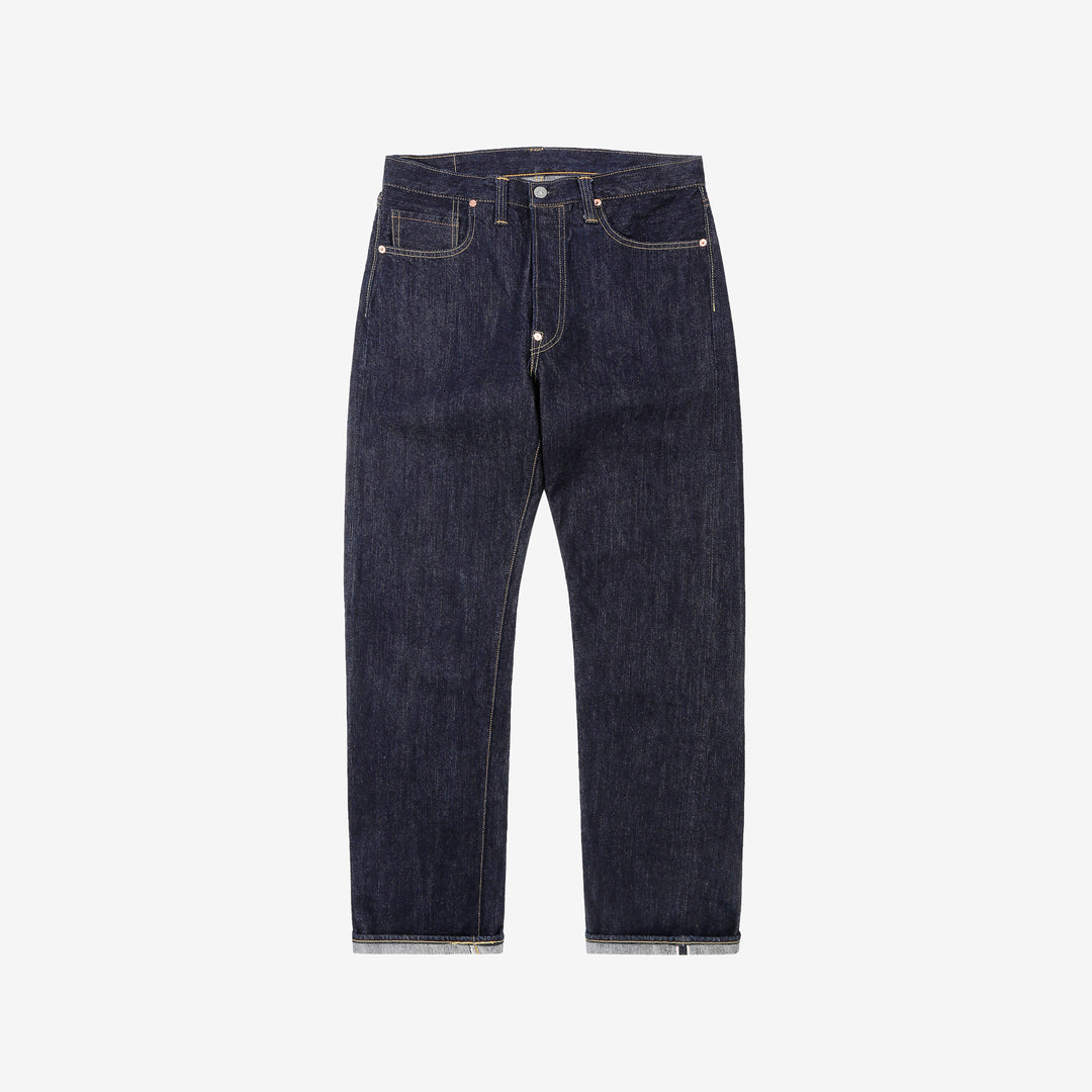 Freewheelers Vanishing West Lot 601XX 1945 WW2 selvedge denim jeans regular straight fit indigo Japan front