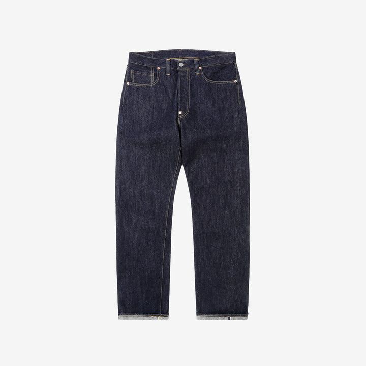 Freewheelers Vanishing West Lot 601XX 1945 WW2 selvedge denim jeans regular straight fit indigo Japan front