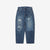 Brú na Bóinne 7777A 13.5oz Selvedge Denim - Patchwork Vintage Wash Wide Tapered Fit Made in Japan Front