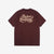 Dalee’s & Co. DLSB-001 8oz loopwheel logo T-shirt made in Japan bordeaux