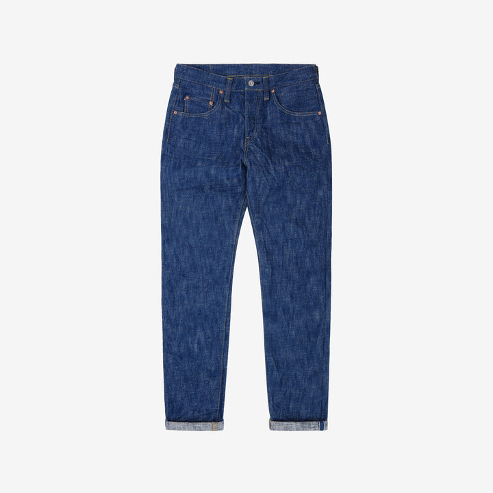 Samurai Jeans S211XX17oz-SLB Murakumo 17oz selvedge slub denim relaxed tapered fit full view front