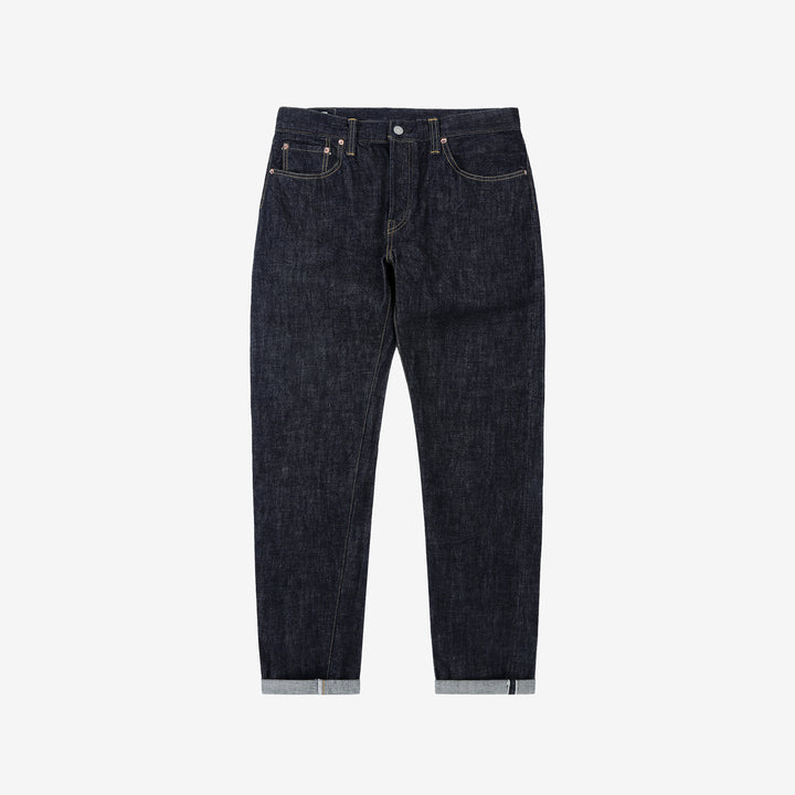 Omoto Denim 0415 13.5oz selvedge denim relaxed tapered jeans made in Japan front