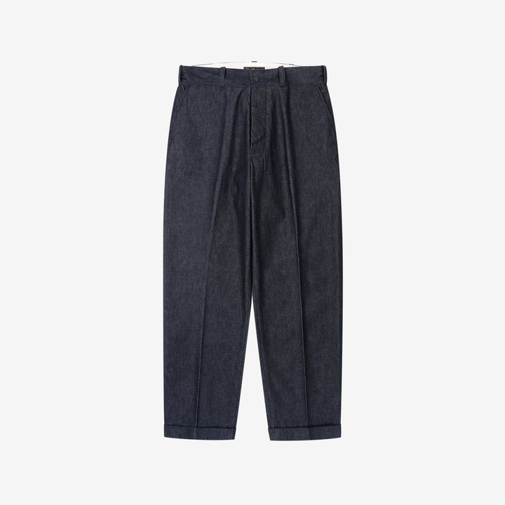 Attractions Wearmasters Lot.344 Heritage Denim Trousers Indigo – Front View