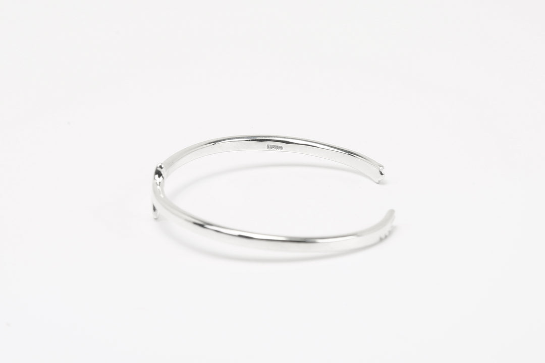 Moto BC-01 eagle silver bangle native style handmade silver bracelet Japan