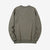 Pure Blue Japan 5400-SUMI Raglan Sleeve Sweatshirt - Sumi-Dyed Made in Japan - Back Full View
