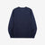 Freewheelers 2535004 Heavyweight Henley Shirt in Dry Navy – Back View