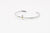 Moto BC-01G eagle silver bangle K18 gold accent native style handmade bracelet Japan