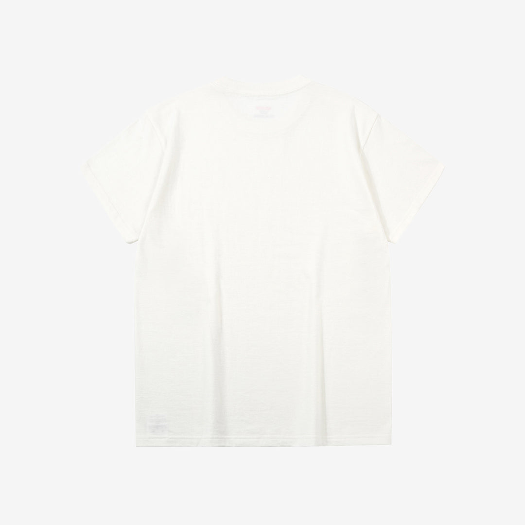 WASEW WSW-001-20 6.2oz Loopwheeled Pack T-Shirt in crew neck, made from custom loopwheeled jersey in Wakayama Japan back view