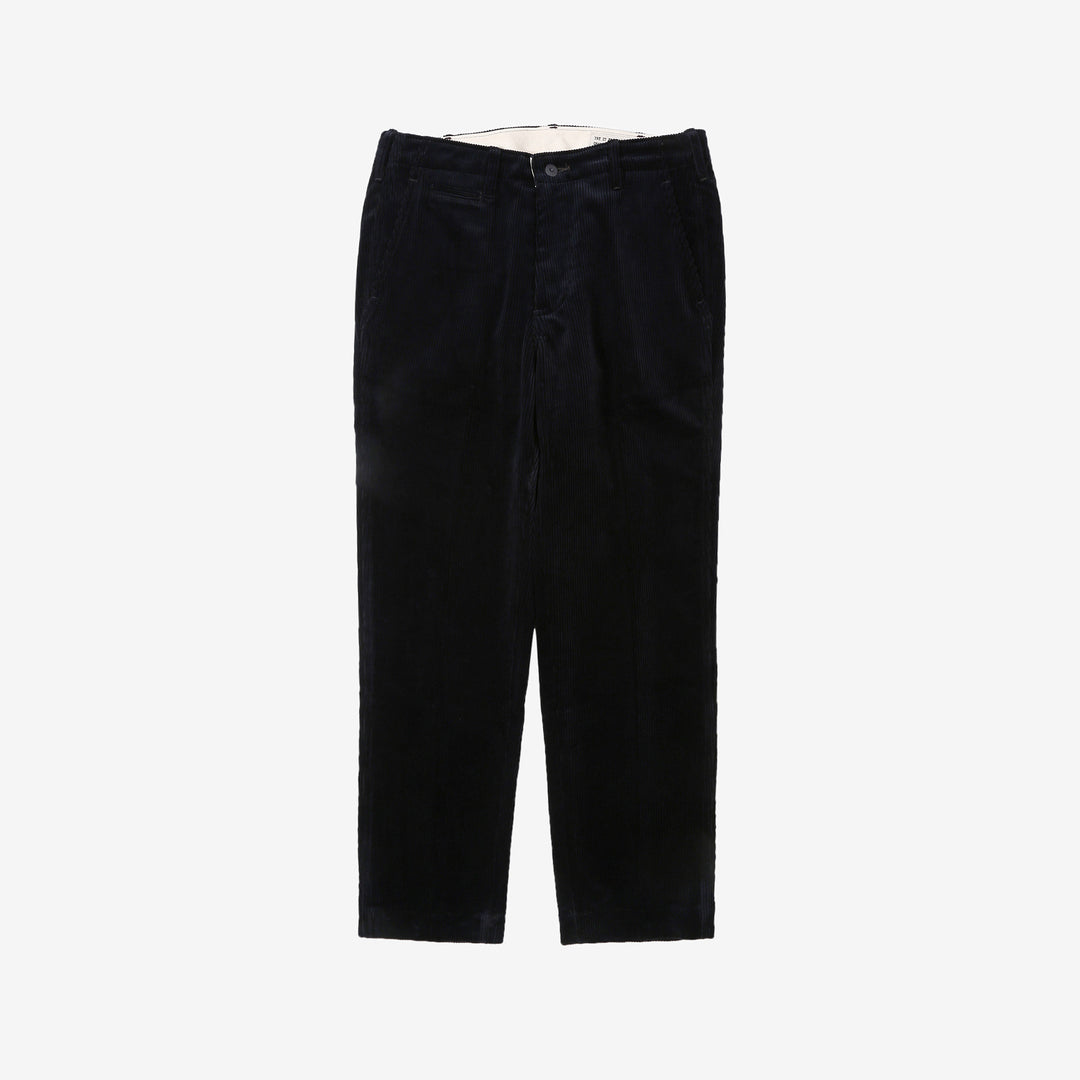 boncoura 8 wale corduroy 41 trousers navy made in japan