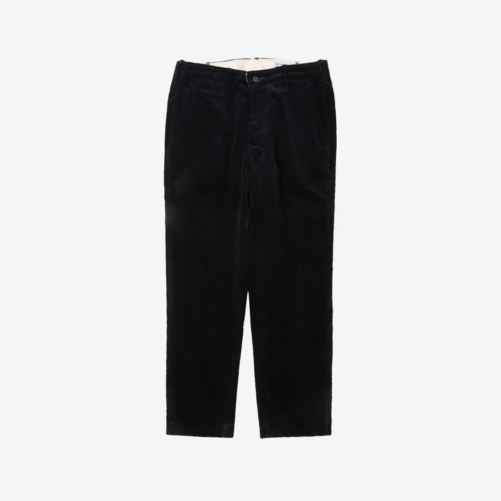 boncoura 8 wale corduroy 41 trousers navy made in japan